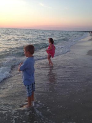 getting feet wet