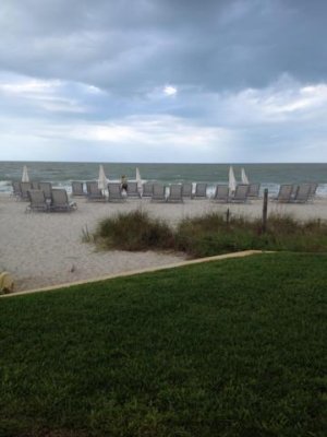 right before the storm