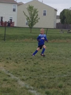 another cold soccer game