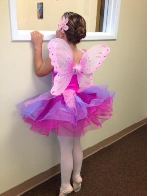 peeking in on the big girl ballerinas