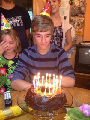 thinking of his wish