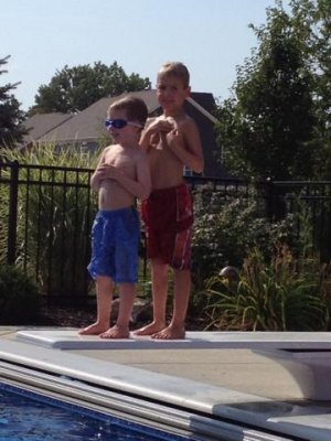 about to jump