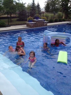pool party for e's birthday