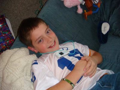 hank in his new colts jersey