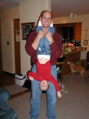 goofing around