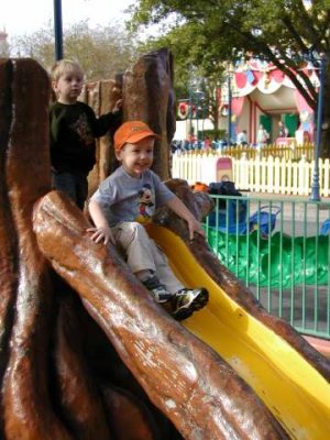 a play area in pooh land, or something like that
