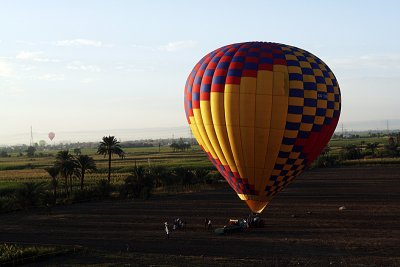 Balloon ride, Nile valley