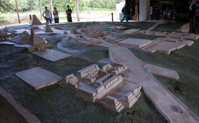 model of the site 1167