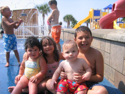 Mikey and his cousins!