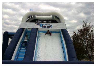 Hunter On Slide