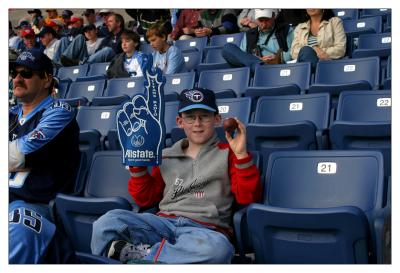 Hunter At Game With Finger