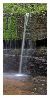small falls at upper greeter falls