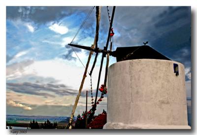 Typical Estremadura windmill