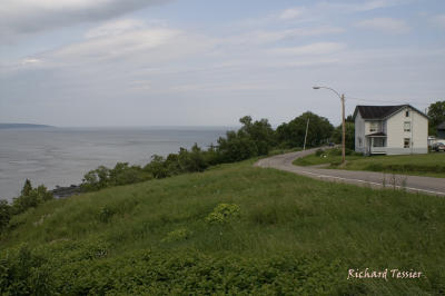 Le fleuve St Laurent  - Iles-aux-Coudres