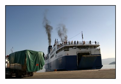 Ferry Kefalonia Greece