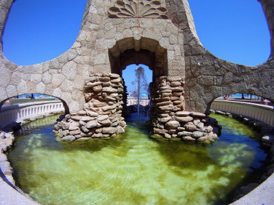 Fountain At The Beach
