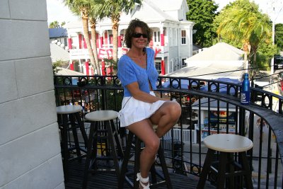 Whistle Bar Balcony,Key West