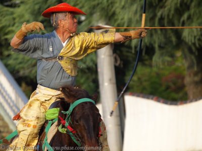 Horseback archery (Yabusame)