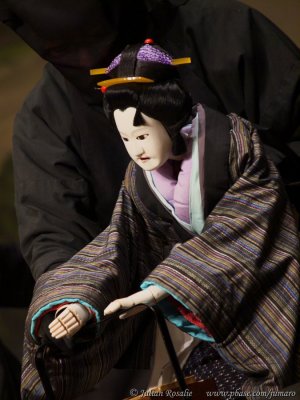 Puppetry performance,  （人形浄瑠璃 / Ningyou Jyou-ru-ri)