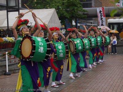 Sansa dance in Morioka
