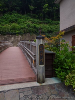 Bridge post, Kiso Fukushima