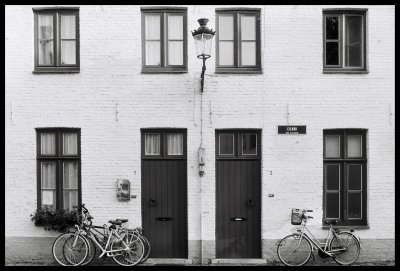 Belgian Bicycles in Bruges