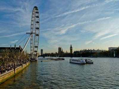 The Eye, Thames, and Parliment