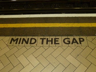 Mind the Gap (between the platform and train)