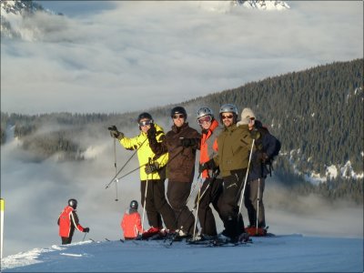 2012 - January: Work off-site... including this afternoon skiing (Montafon, Austria)