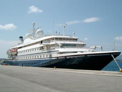 2004: June, Seadream Yachtclub cruise: Italy, Greece and Croatia