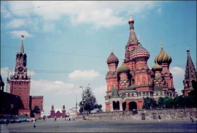 1992: August, Russia (Moscow and St. Petersburg)
