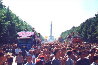 1999: August, Berlin, Love Parade