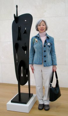 Isamu Noguchi
(1904-1988)
Gregory (Effigy), 1945 (cast 1969)
Bronze
Nasher Sculpture Center, Dallas