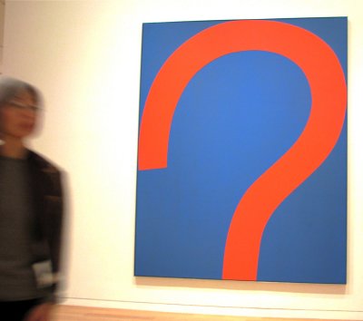 Ellsworth Kelly
(b. 1923)
Curved Red on Blue, 1963
Oil on canvas
Modern Art Museum of Fort Worth