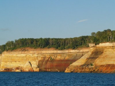 Mineral Seepage - Pictured Rocks Natl. Lakeshore