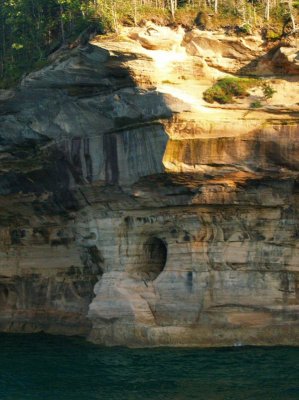 Pirate's Face - Pictured Rocks National Lakeshore