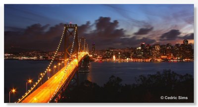 Baybridge & San Francisco skyline