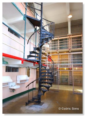 Alcatraz  Spiral staircase