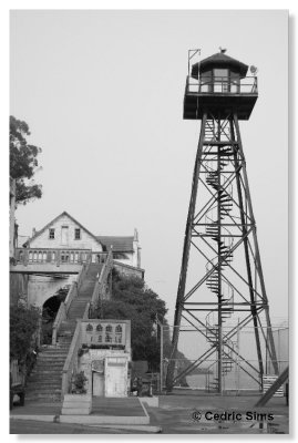 Alcatraz Guard tower
