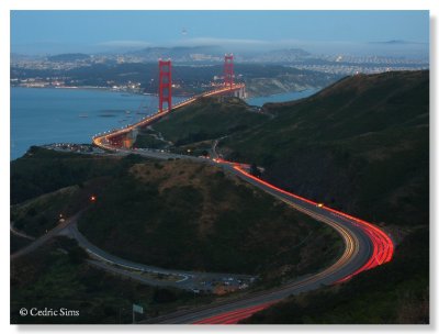 Golden Gate Bridge 75th Anniversary Celebration (This was my view point)