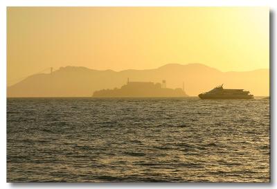 Alcatraz in the Distant