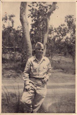 Robert Martini, US Army Air Force, New Guinea 1943c.