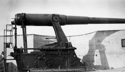 Btry Cranston 10-in DC gun firing position (GOGA GOGA 2316, Ruhlen Coll)