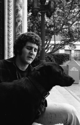 Mitch Vogel & dog