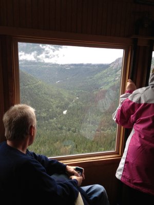 View from White Pass & Yukon train car (Betsy iPhone)