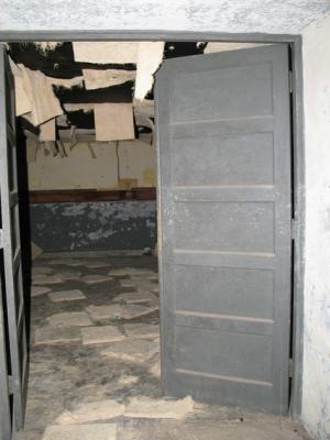 Doors to plotting room