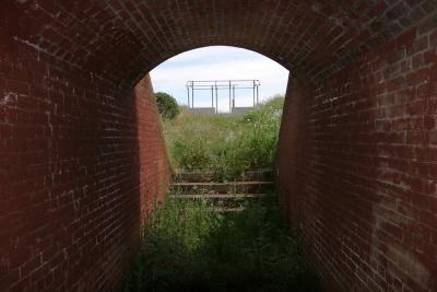 Fort Baker -Battery Cavallo tunnel interior