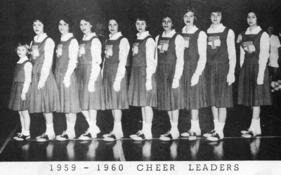 Training Cheerleaders 1959-60