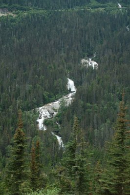 Bridal Veil Falls from White Pass train