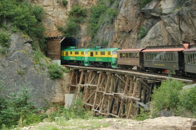 White Pass train